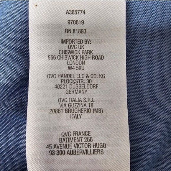 Lisa Rinna Collection Asymmetric Hem Tank Dress Horizon Blue, Size S - Picture 9 of 9